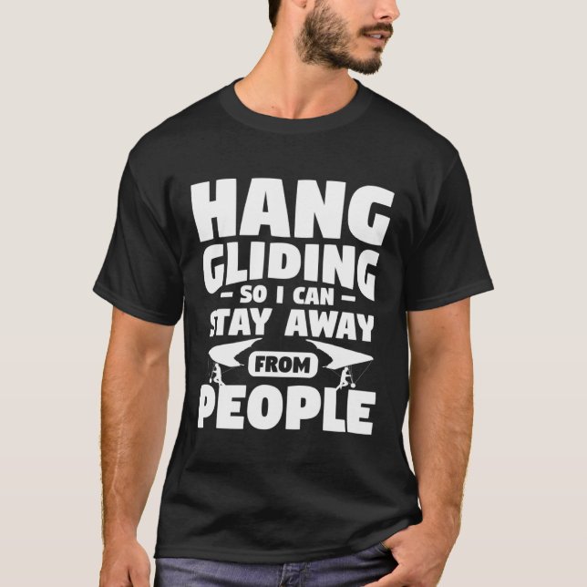 Camiseta Aguente-Se Para Que Eu Possa Ficar Longe Do Glider (Frente)