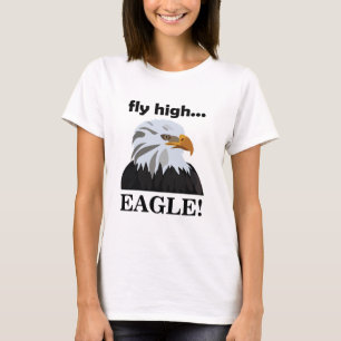 Camiseta Águia Águia-careca Voa Alto Águia