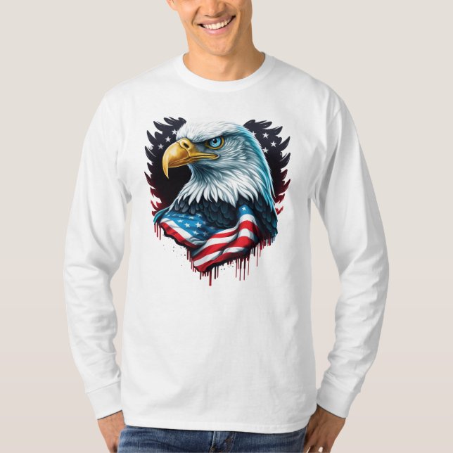 Camiseta Águia Americana  (Frente)