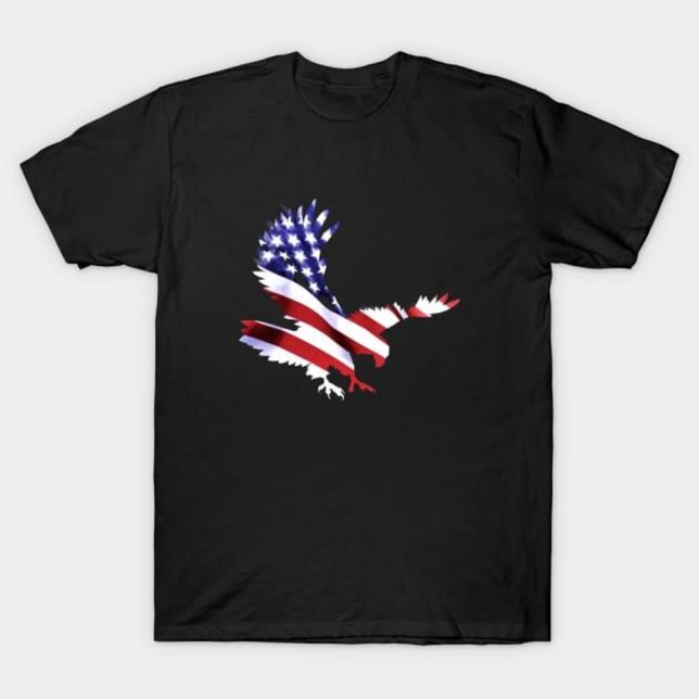 Camiseta Águia Americana (Criador carregado)