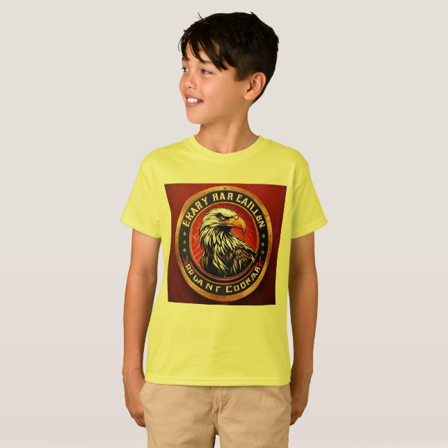 Camiseta Águia Americana (Frente Completa)
