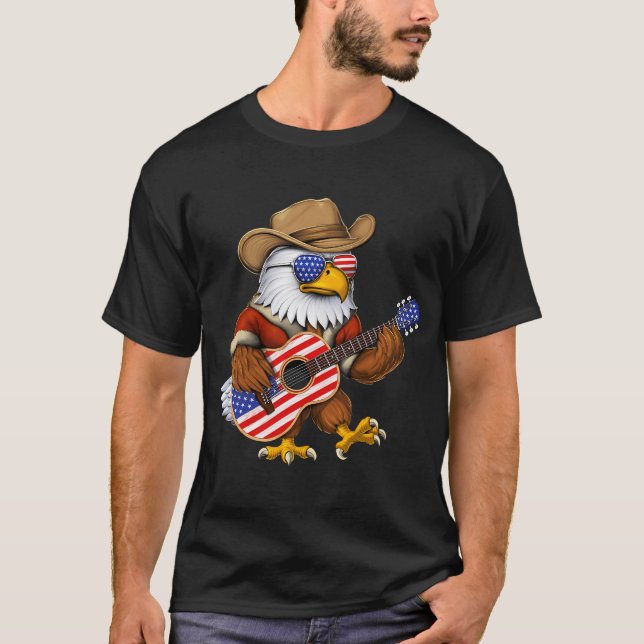 Camiseta Águia Americana Careca (Frente)