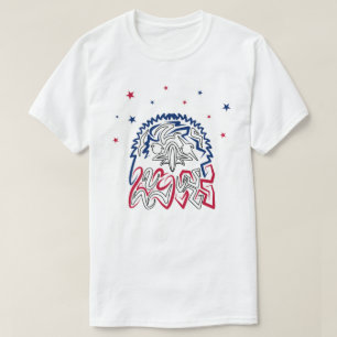 Camiseta Águia Americana do Dia da Independência