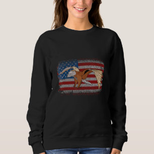 Camiseta águia americana dobradura de papel origami homens