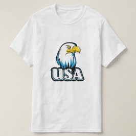 Camiseta Águia Americana EUA (edição azul limitada)
