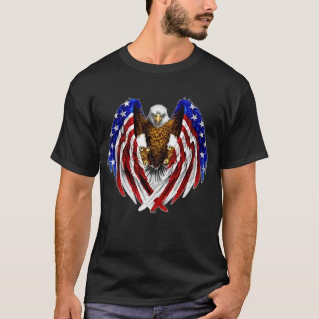 Camiseta Águia Americana Frontal (Frente)