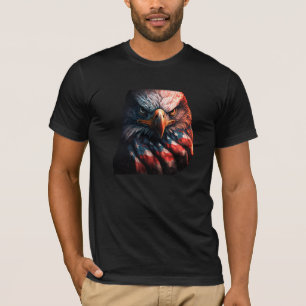 Camiseta Águia Americana – Majestoso Símbolo de Liberdade