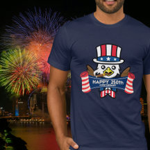 Águia Americana Patriótica Feliz 250º Aniversário
