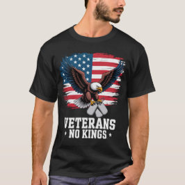 Camiseta Águia Americana Veteranos Não Reis