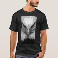 Águia Animal Face Modelo Moderna Mens Pretos