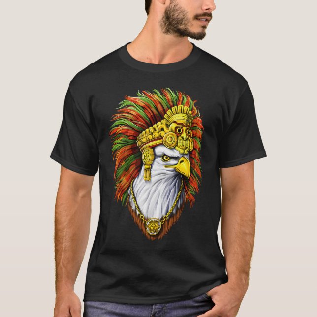 Camiseta Águia Asteca (Frente)