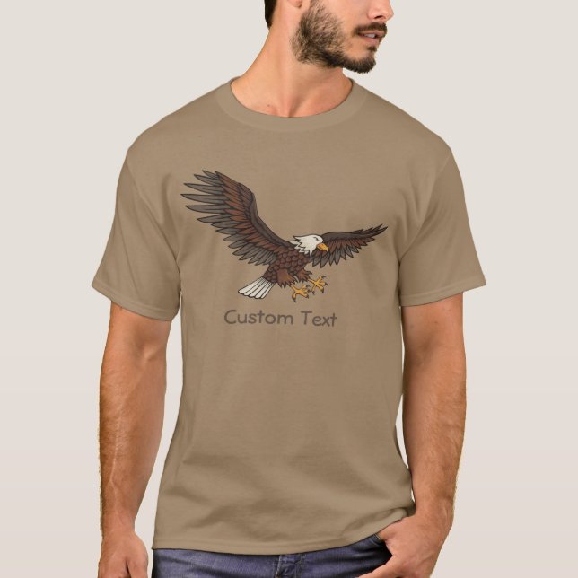 Camiseta Águia Atacando (Frente)
