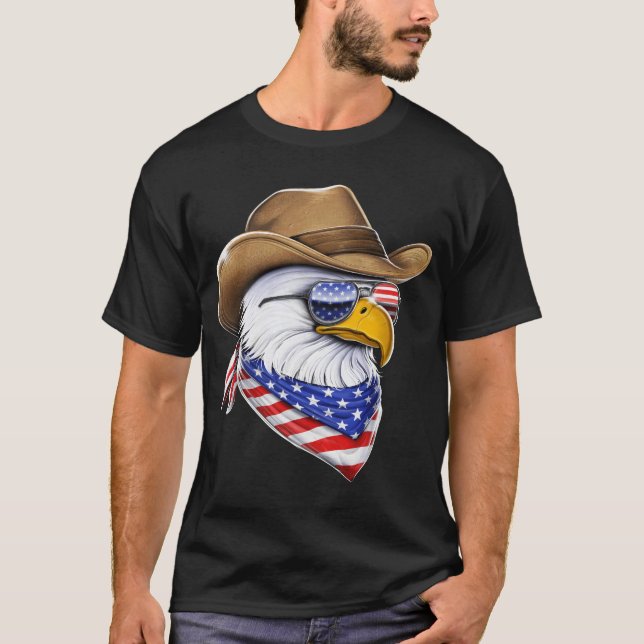 Camiseta Águia Bald Americano (Frente)