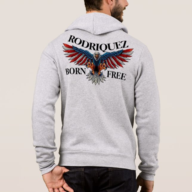 Camiseta Águia Bald Patriótica (Verso)