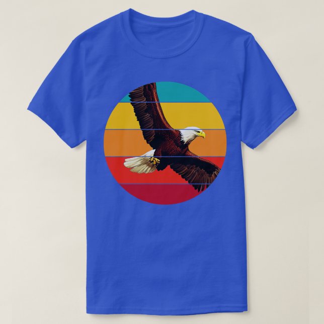 Camiseta Águia Bald Retroativa (Frente do Design)