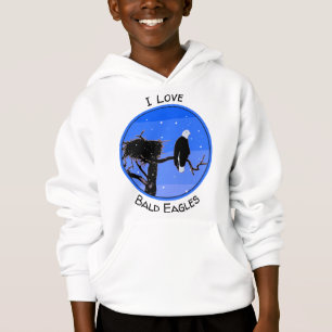 Camiseta Águia Balda no inverno - Arte Original da Vida Se