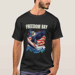 Camiseta Águia Bonita com Prancha Patriótica na Liberdade B