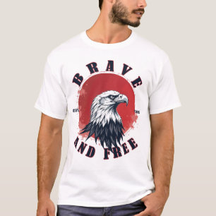 Camiseta Águia Brava e Livre