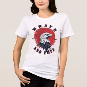 Camiseta Águia Brava e Livre