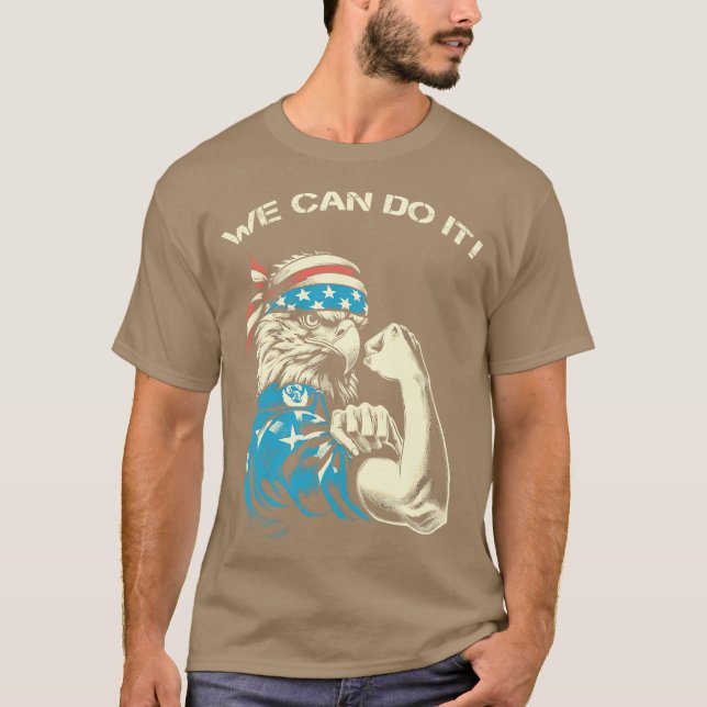 Camiseta Águia caida podemos fazer isso paródia (Frente)