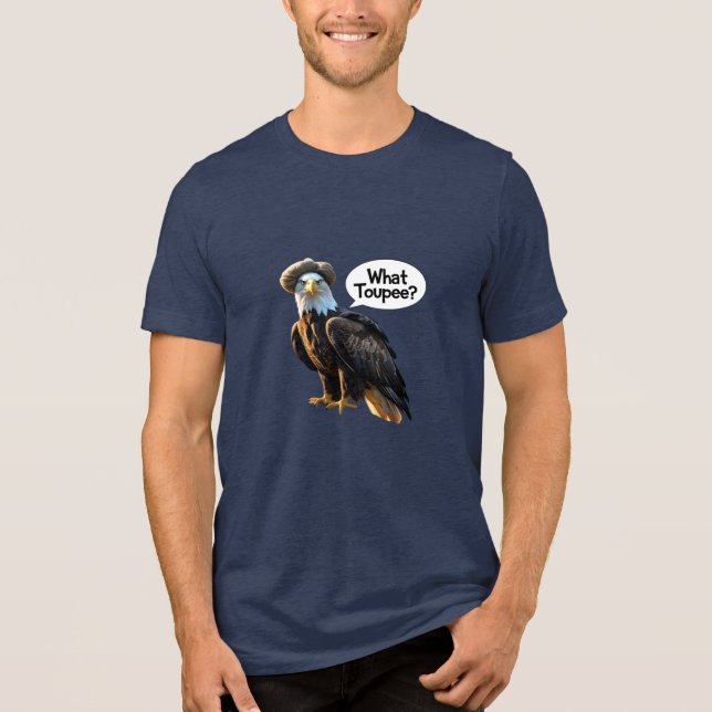 Camiseta Águia-careca autoconsciente (Frente)