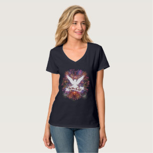 Camiseta Águia Careca Espírito de 1776 Deus Abençoe a Bande