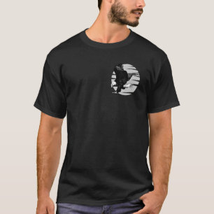 Camiseta Águia-careca estampa motivo cabeça animal ave amer