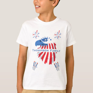 Camiseta Águia Careca Patriótica América 250º 4 de Julho