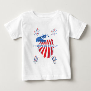 Camiseta Águia Careca Patriótica América 250º 4 de Julho