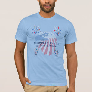 Camiseta Águia Careca Patriótica América 250º 4 de Julho