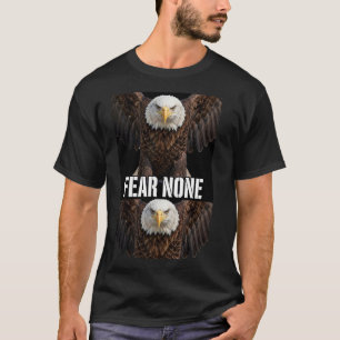 Camiseta ÁGUIA CARECA Sem Medo Asas Espalhadas - Pat
