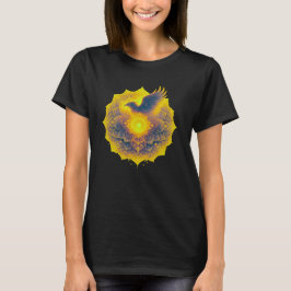 Camiseta Águia Celestial Mandala Energia Espiritual