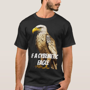 Camiseta águia cibernética (T-shirt projetada)