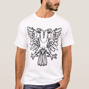 Camiseta Águia com duas cabeças - Preto