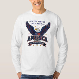 Camiseta Águia da Celebração dos 250 anos dos EUA