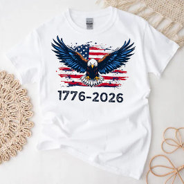 Camiseta Águia da Tee da Independência | 1776-2026 American