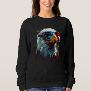 Camiseta Águia de 4 de Julho Dia da Independência EUA Óculo