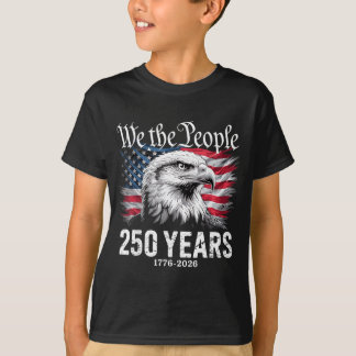 Camiseta Águia de Aniversário de 250 Anos Vintage 1776-2026