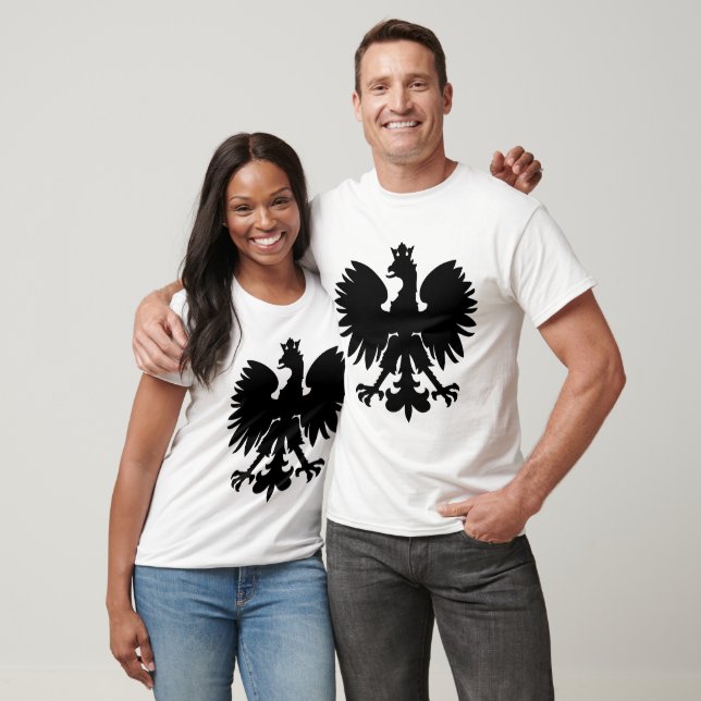 Camiseta Águia de Armas da Casaco polonesa (Unissex)