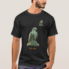 Camiseta Águia de Aura Verde Mística