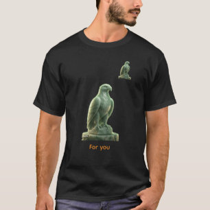 Camiseta Águia de Aura Verde Mística