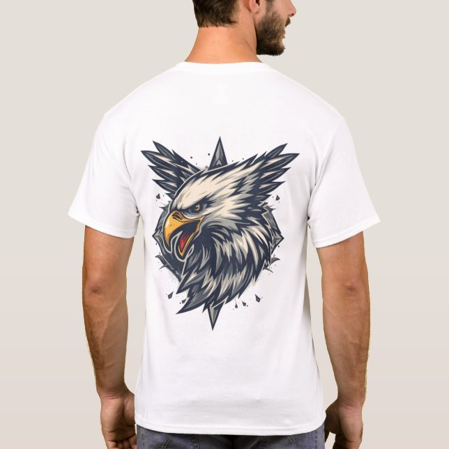 Camiseta Águia de Cristal Feroz (Verso)