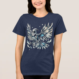 Camiseta Águia de Cristal Real: Um Símbolo de Poder e Elegâ