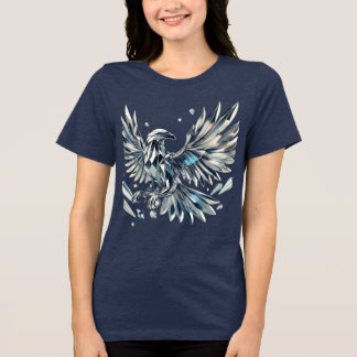 Camiseta Águia de Cristal Real: Um Símbolo de Poder e Elegâ