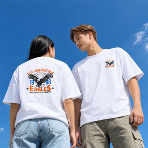 Camiseta Águia de Washington 1988 Vintage Eagle