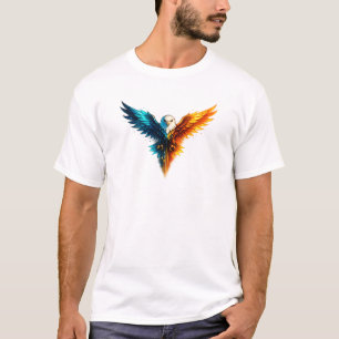 Camiseta Águia – Design de Ave de Rapina e Liberdade Podero