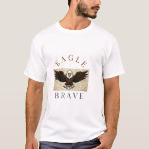 Camiseta Águia Destemida – Símbolo de Força & Coragem Camis