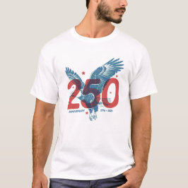 Camiseta Águia do 250º Aniversário 1776-2026 Vintage