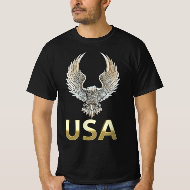 Camiseta Águia Dourada EUA (Frente)
