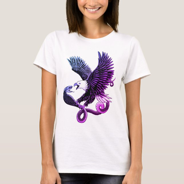 Camiseta Águia e Cobra (Frente)